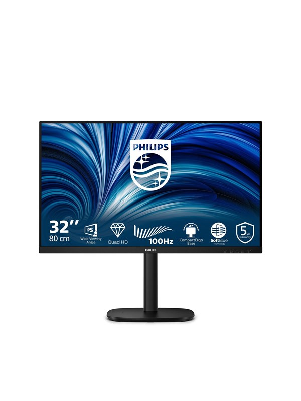 32" Philips 32B2N3500 - 2560x1440 (QHD) - 100Hz - IPS billede