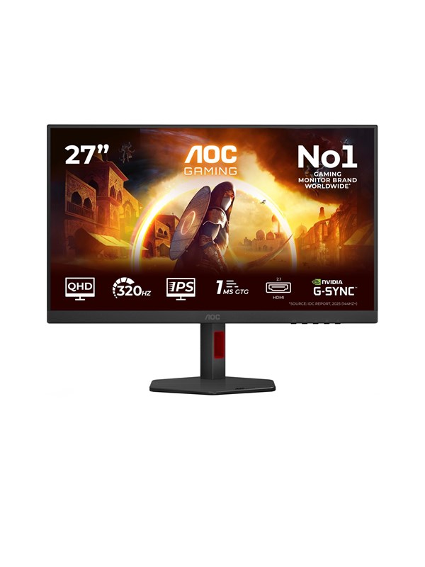 27" AOC Q27G4SRU - 2560x1440 (QHD) - 320Hz - IPS billede