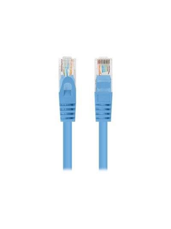 Lanberg CAT 6 U/UTP, Unshielded 3m Patchkabel Blå RAL 5012