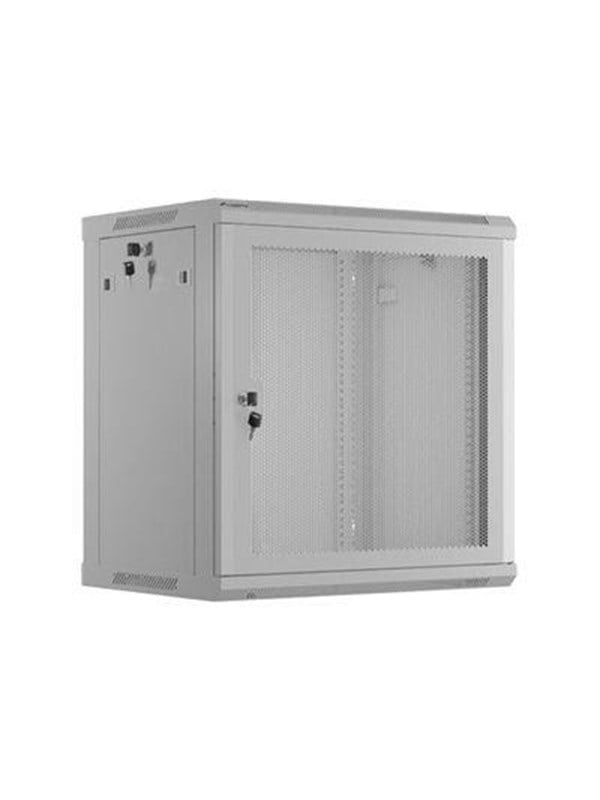 Lanberg WF01 Series - rack - 600 x 450 with perforated door flat pack - 12U