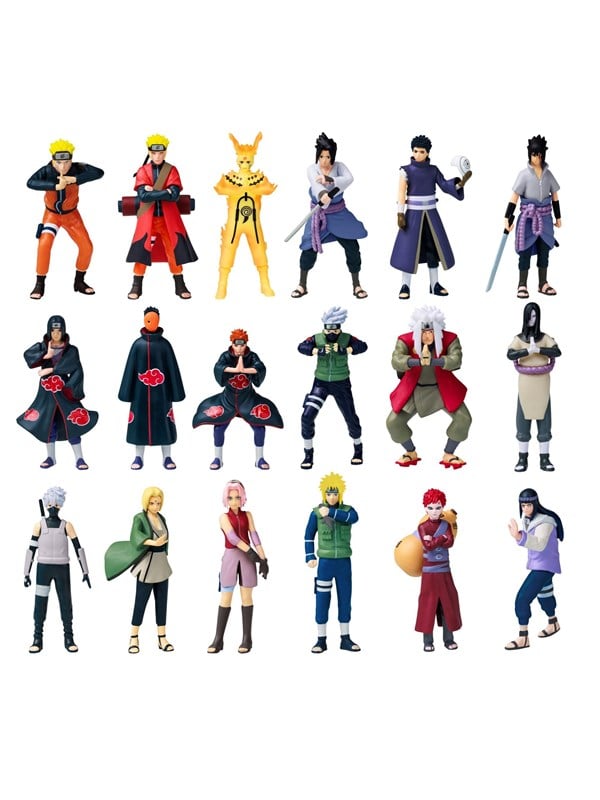 Figurer - Naruto Shippuden 6-pack Deluxe Edition ver. A - P.M.I. Kids World