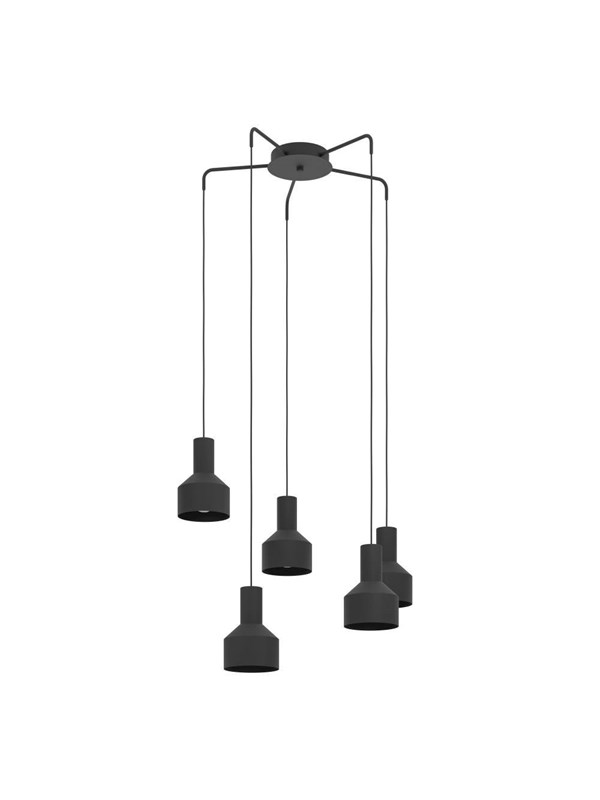 EGLO CASIBARE KLYNGE 5XE27 Ø150 SORT