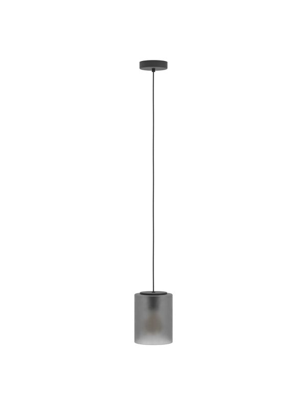 EGLO COLOMERA PENDEL Ø150 E27 SORT/GRÅ