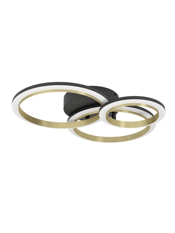 EGLO CALLIERA LOFT 490X445 2500LM 4000K DÆMPB. SORT/HVID
