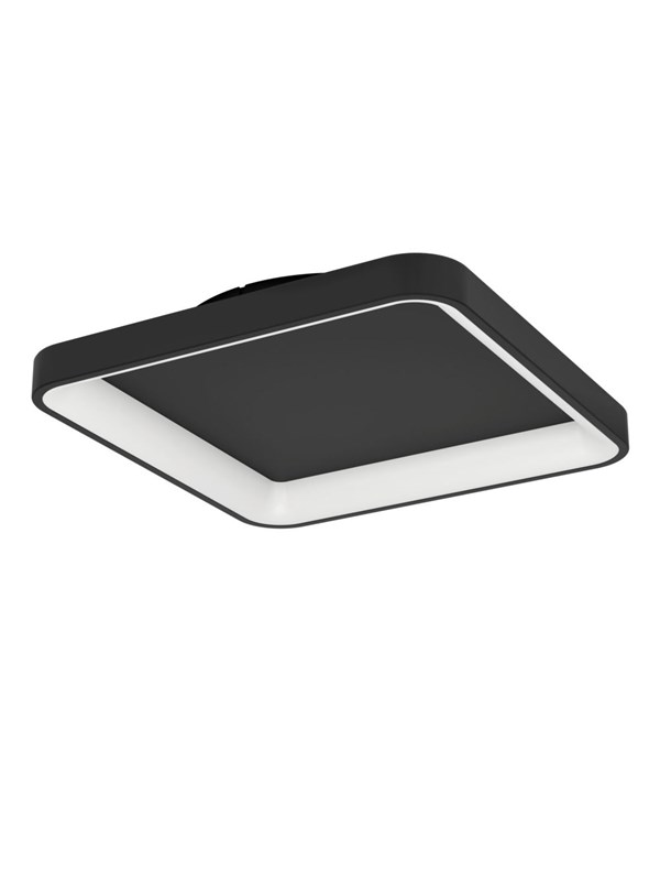 EGLO LORETELLO LOFT 350X350 CCT 1440LM DÆMPB. SORT