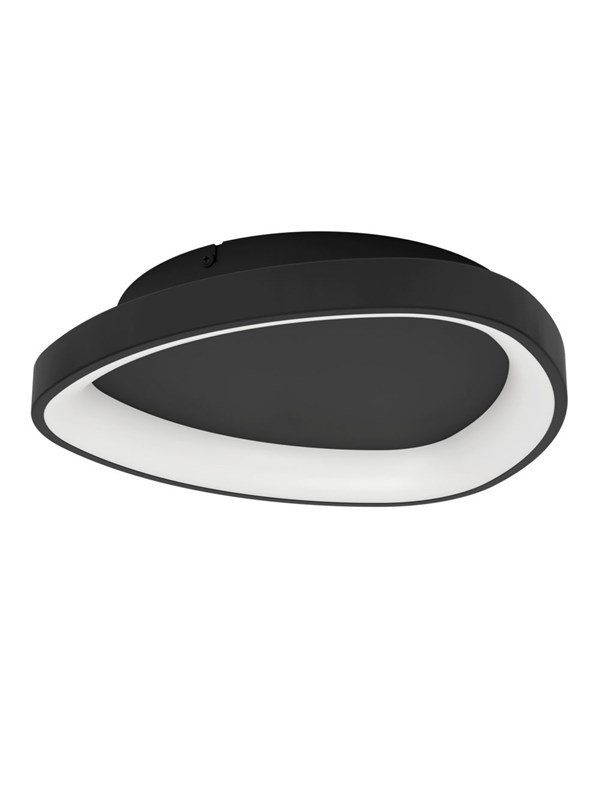 EGLO LORETELLO LOFT Ø350 CCT 1440LM DÆMPB. SORT