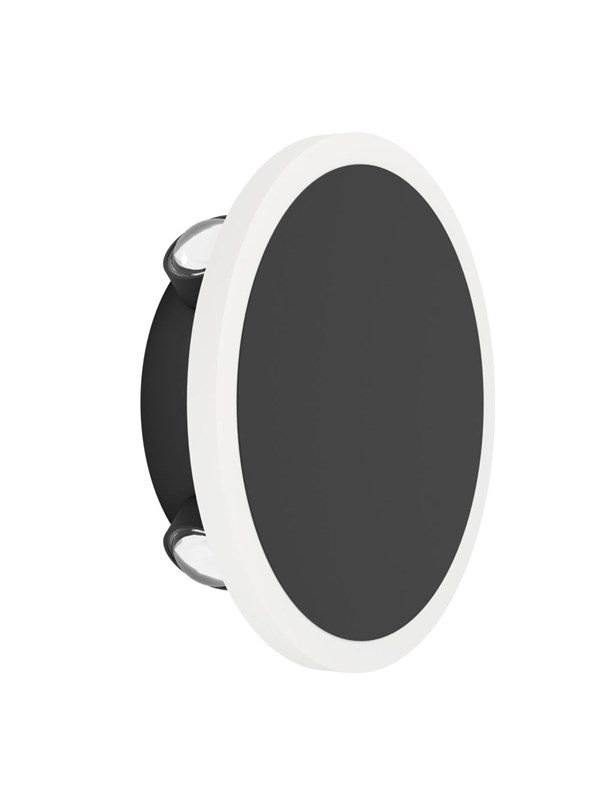 EGLO TALAMELLO 1 VÆG Ø17 1450LM SORT/HVID