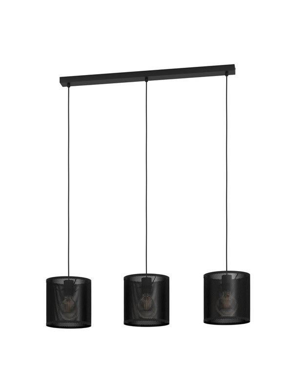 EGLO MANBY LANGBORD 3L E27 SORT