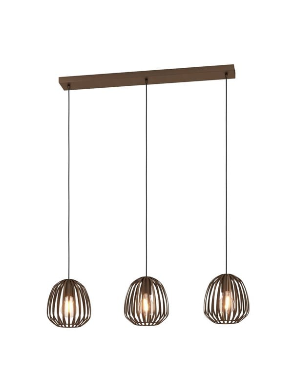EGLO ESPINAL LANGBORD 3XE27 B.BRONZE