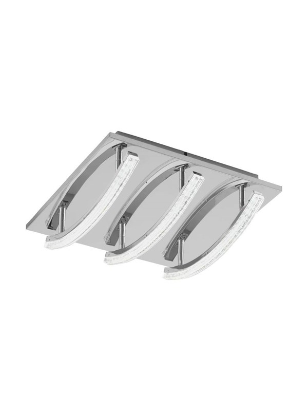 EGLO PERTINI LOFT 1500LM 300X300 KROM