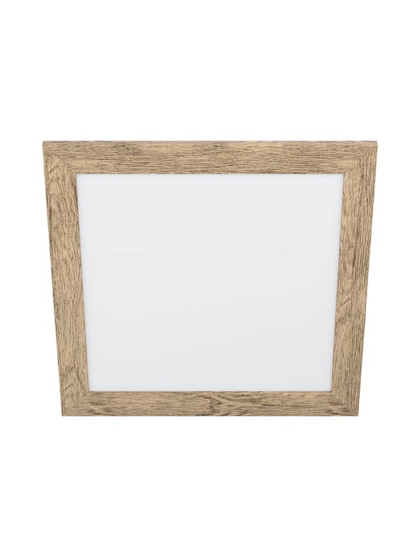 EGLO PIGLIONASSO LOFT 500X500 RUSTIK TRÆ/HVID