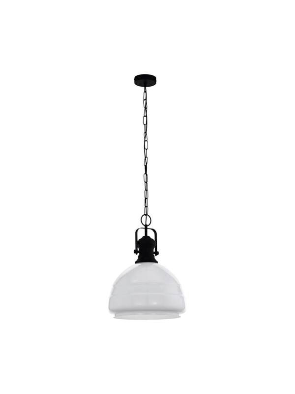 EGLO COMBWICH 1 PENDEL E27 Ø380 SORT/OPAL