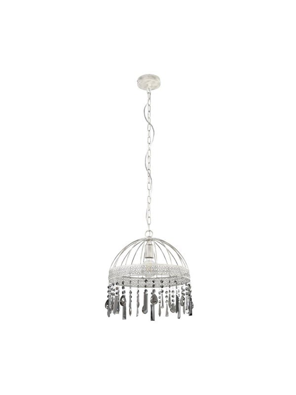 EGLO STEELEVILLE PENDEL E27 Ø380 SORT/ANTIK