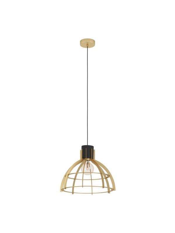 EGLO STILLINGTON PENDEL E27 SORT/GULD