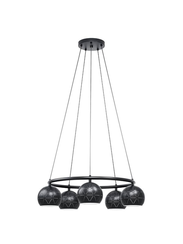 EGLO CANTALLOPS PENDEL E14 5L Ø690 SORT