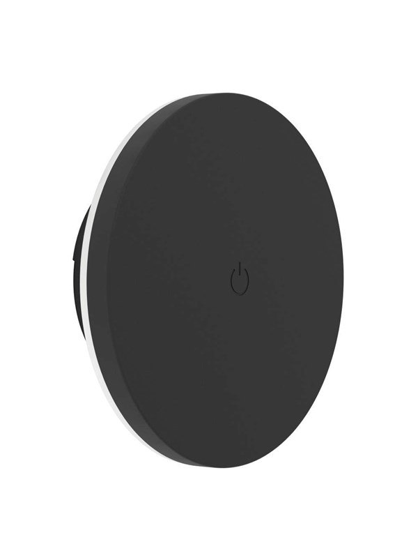 EGLO VALGIANO UDE VÆG Ø150 300LM TOUCH SORT IP44