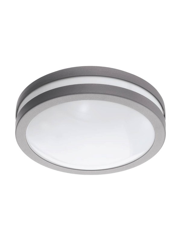 EGLO LOCANA-C UDE 1400LM IP44 SILVER/HVID