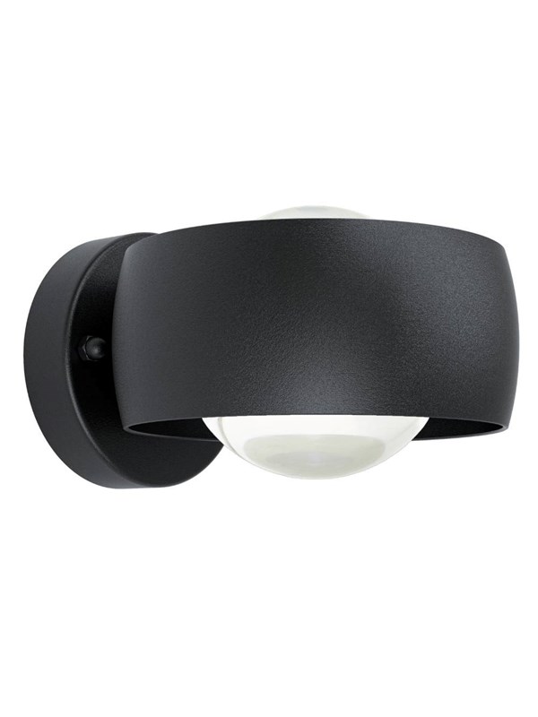 EGLO TREVIOLO 1 UDE VÆG 2X2,2W 2X230LM IP44 SORT
