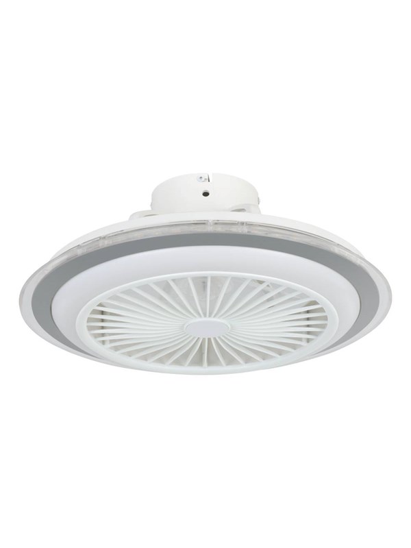 EGLO ALBUFEIRA VENTILATOR TW AC HVID/GRÅ