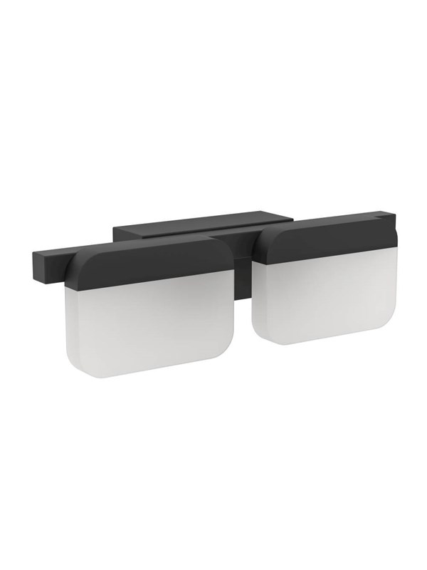 EGLO ERVIDEL VÆG 2X4,5W 960LM SORT