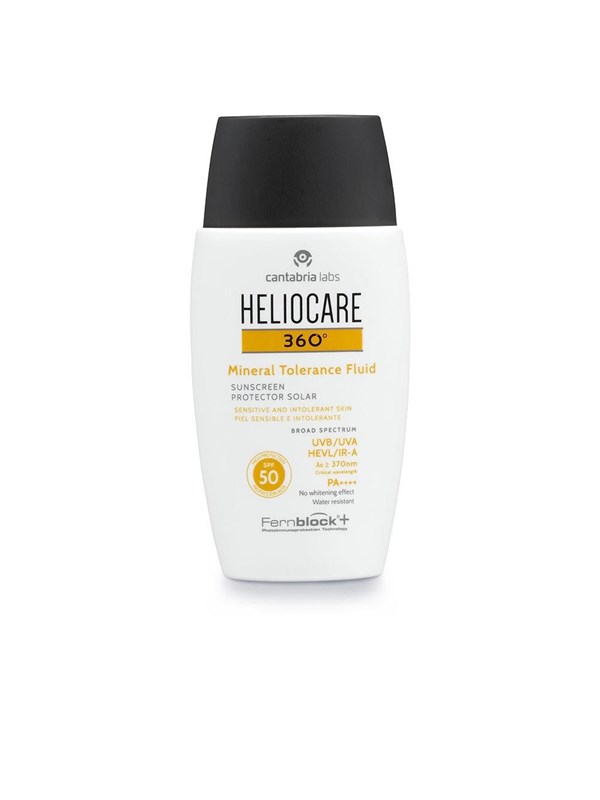 Heliocare 360 Mineral Tolerance SPF50 ansigtssolbeskyttelse 50 ml