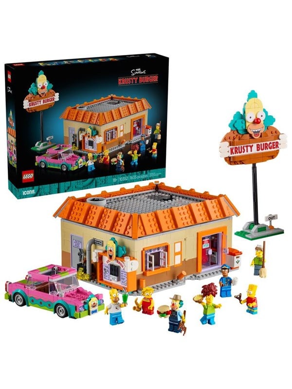 LEGO Icons 10352 The Simpsons™: Krusty Burger LEGO Icons 10352 The Simpsons™: Krusty Burger