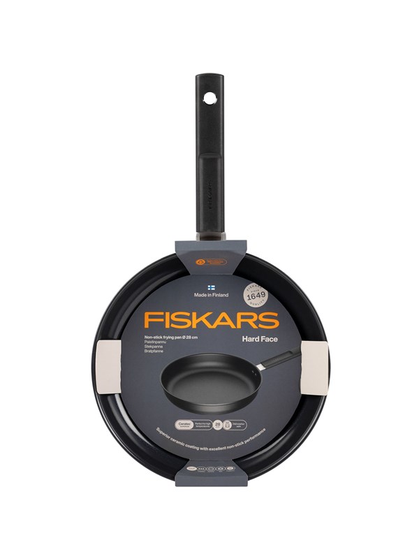 Fiskars - Hard Face - Stegepande - 28 Cm - Non-stick - Induktion