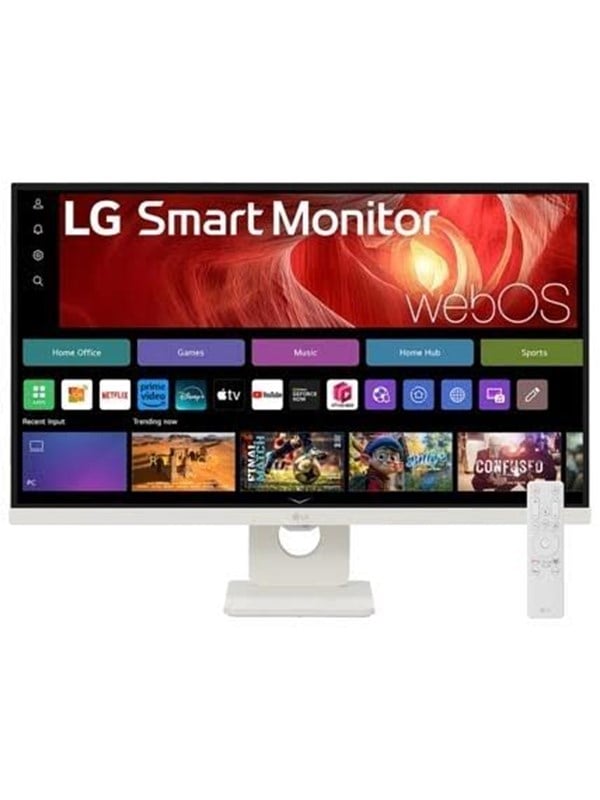 LG 27U731SA-W Smart Monitor 27" IPS 3840 x 2160 (4K) HDMI USB-C 60Hz