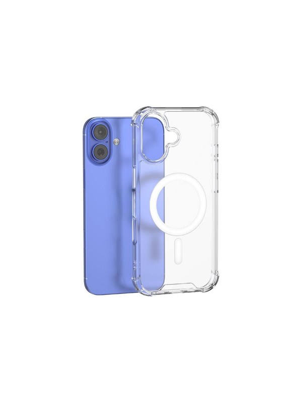 4Smarts Ibiza Hybrid Cover til iPhone 17 - MagSafe Kompatibel - Transparent