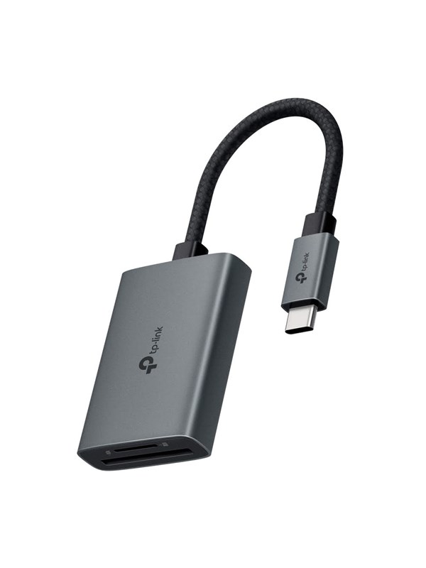 Hukommelseskortlæser USB-C - TP-Link UA430C, USB 3.2 Gen 1, grå