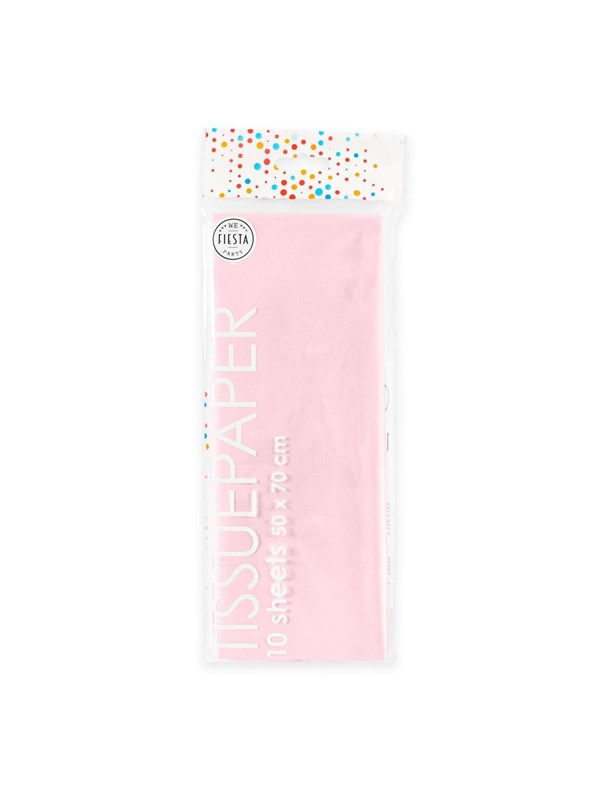 Globos - Tissue Paper 10 Sheets Baby Pink 50x70cm