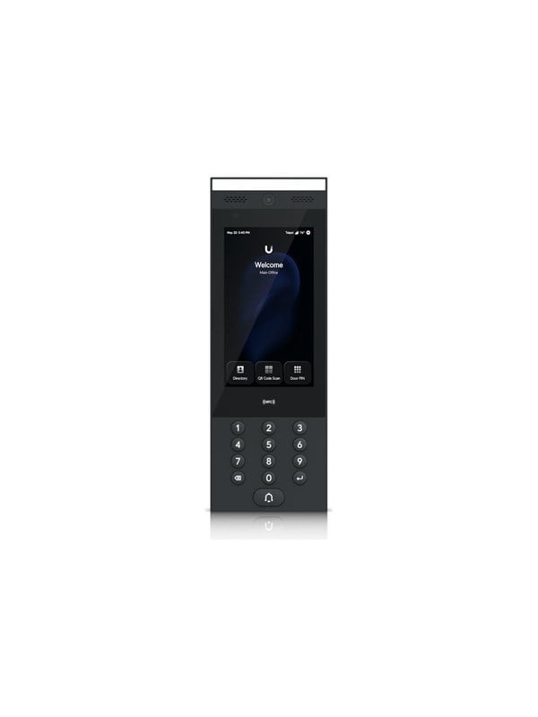 Ubiquiti G3 Intercom adgangskontrolterminal - sort