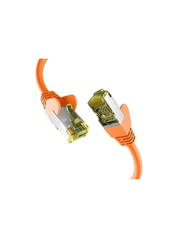 M-CAB EFB-Elektronik patch cable - 15 m - orange - Orange - 15m