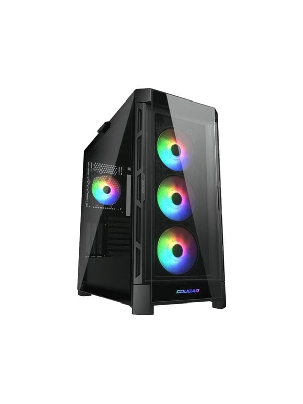 PC kabinet midi tower - COUGAR CGR-5AD1B-RGB, sort