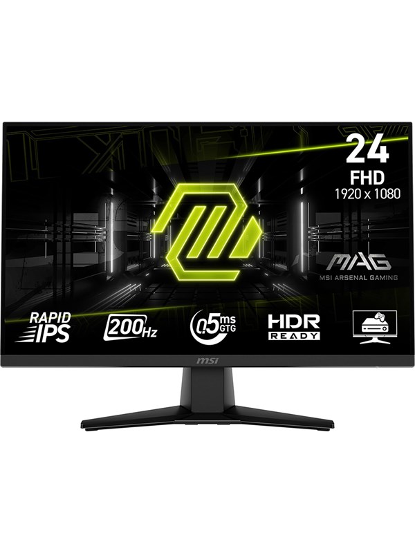 MSI MAG 242F 24" Rapid IPS 1920 x 1080 (Full HD) DisplayPort HDMI 200 Hz
