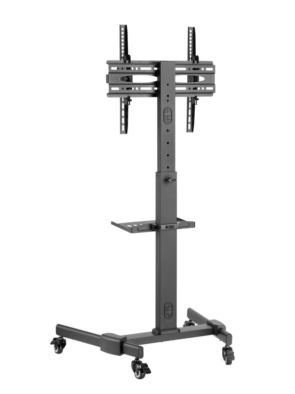 Gembird TV floor stand with caster wheels (tilt) 60" - 100" - Maks 120 kg - Maks størrelse 100"
