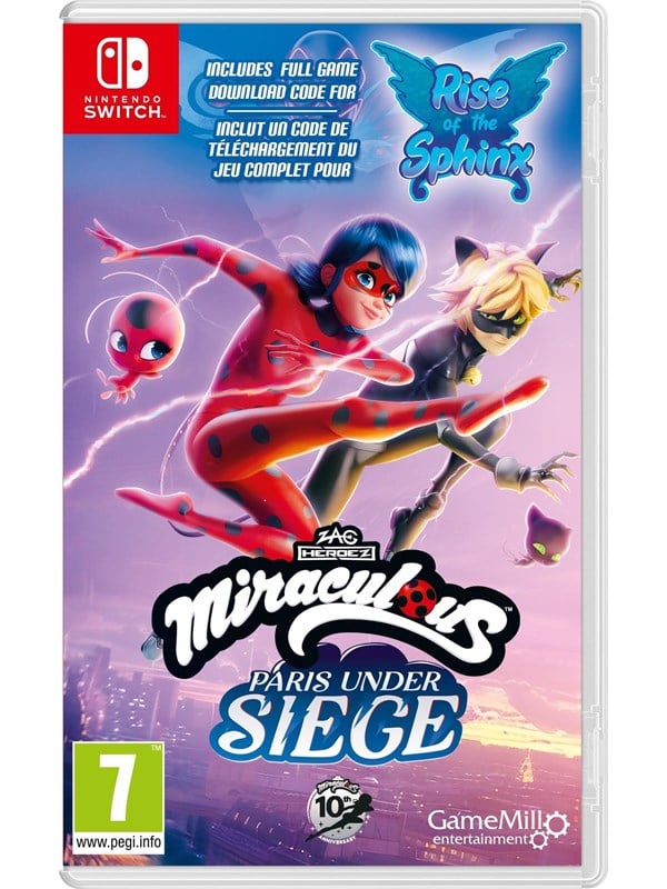 Miraculous: Paris Under Siege + Rise of the Sphinx - Nintendo Switch - Eventyr