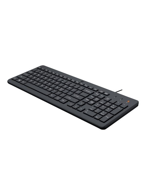 Tastatur med kabel HP 150 - fuld størrelse, USB-A