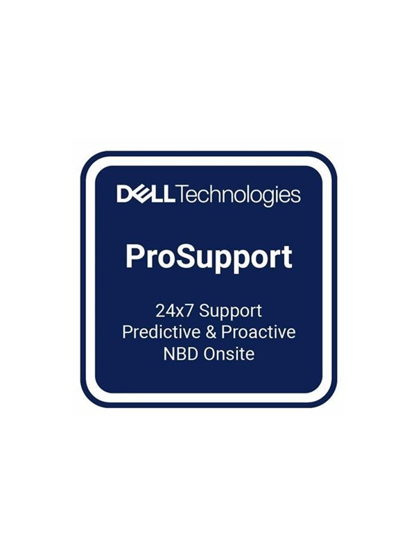 Dell Upgrade from 3Y Basic Onsite to 3Y ProSupport - extended service agreement - 3 years - on-site