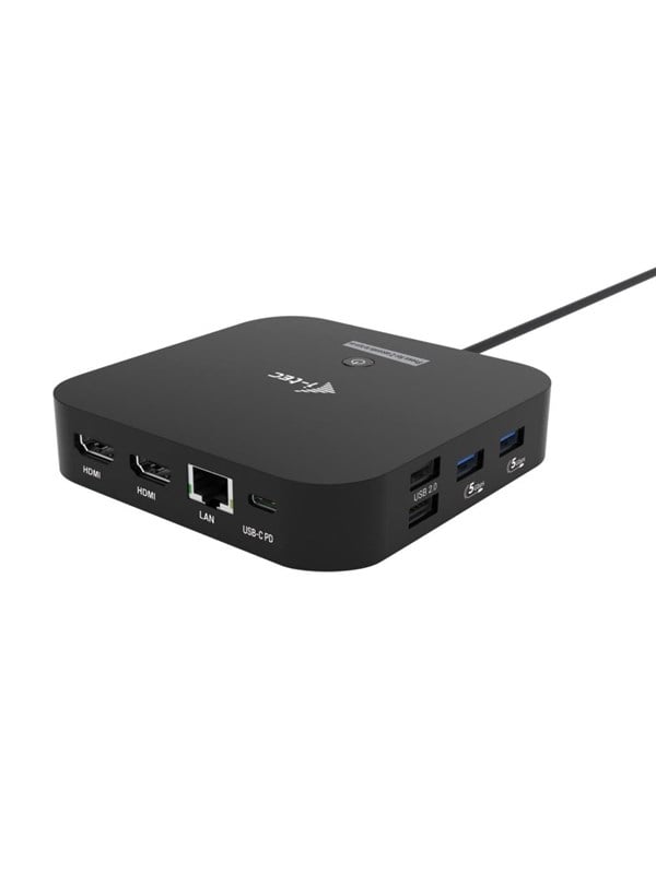 I-Tec USB-C Dual HDMI Docking Station with Power Delivery fra Proshop.dk