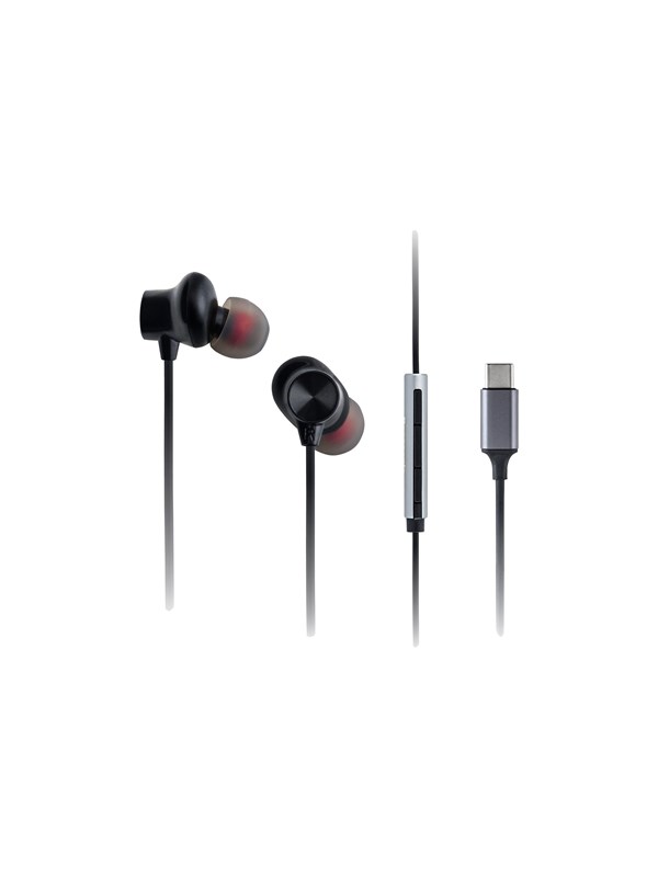 Panasonic RP-TCM225 in-ear høretelefoner med USB-C og mikrofon