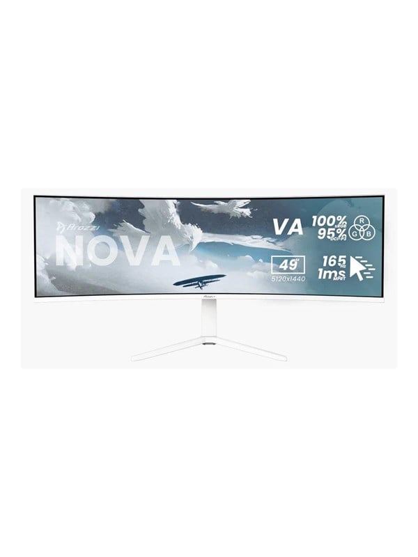 49" Arozzi Nova 49" Curved computer monitor billede