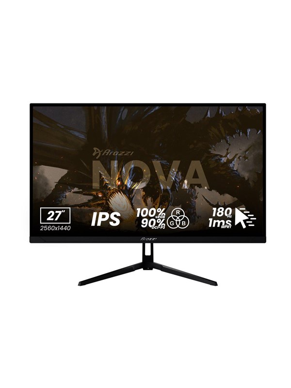 Arozzi Nova 34″ Curved 34" VA 3440 x 1440 (UltraWide) HDMI DisplayPort 165 Hz
