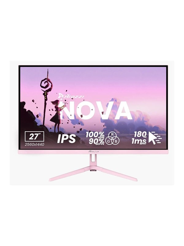 Arozzi Nova 27" IPS 2560 x 1440 (2K) HDMI DisplayPort USB 180Hz