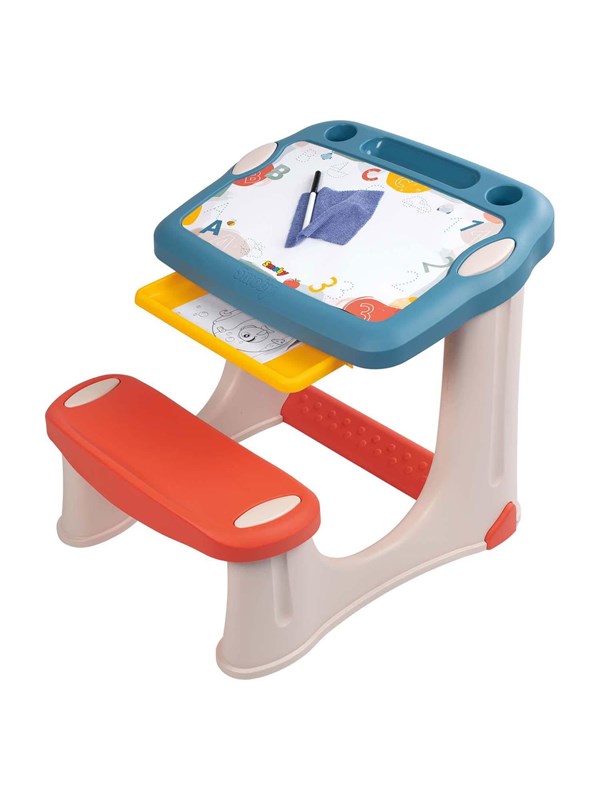 Smoby Drawing Desk with 3 Accessories