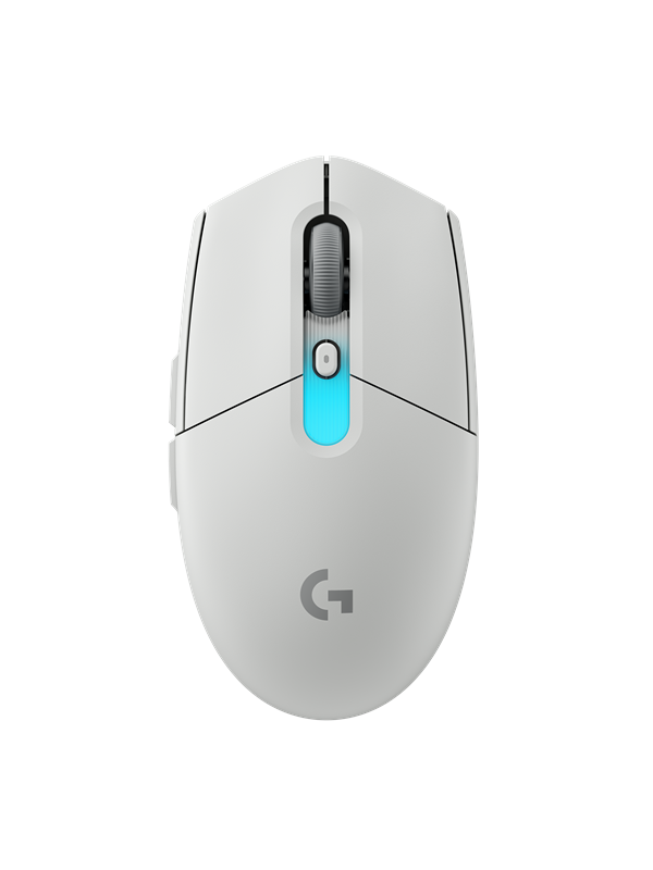 Logitech G305 X Superlight - Gaming Mus - Optisk - 6 knapper - Hvid