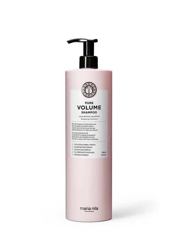 Maria Nila Pure Volume Shampoo 1000 ml Sulphate & Paraben Free