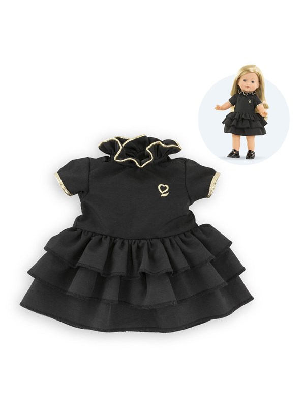 Corolle Black Dress for Baby Doll 36cm