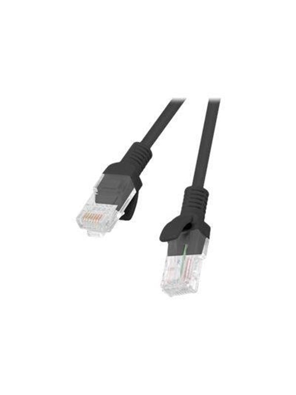 Lanberg CAT 6 Ikke afskærmet parsnoet (UTP) 10m Patchkabel Sort RAL 9004