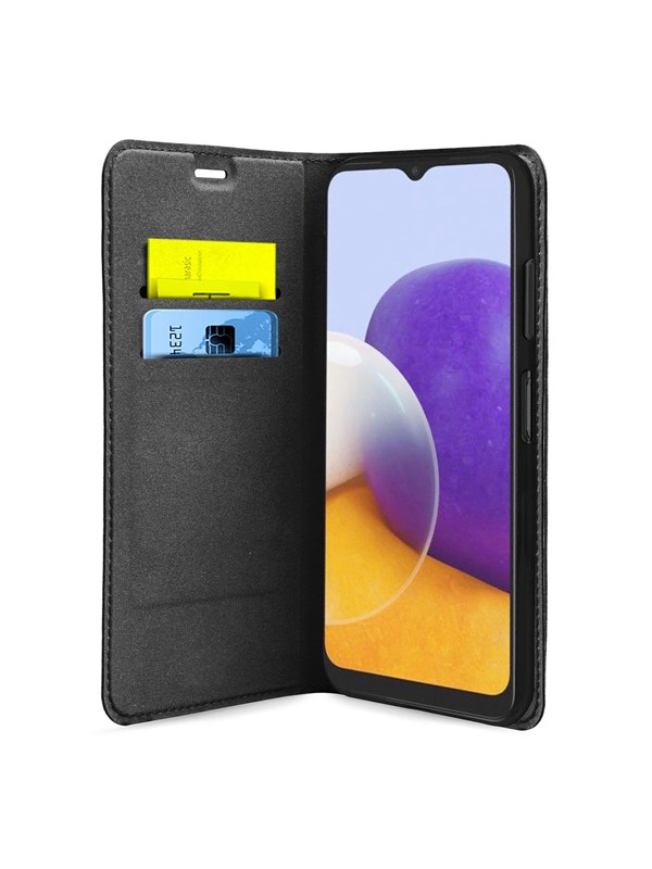 SBS Book Wallet Lite cover til Samsung Galaxy A22 5G® - Sort